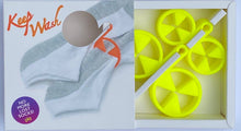 Load image into Gallery viewer, Keep Wash - Circle Sock Clips For Washing Machine, Dryer, And Drawer - Color: Yellow