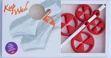 Load image into Gallery viewer, Keep Wash - Circle Sock Clips For Washing Machine, Dryer, And Drawer - Color: Red