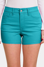 Load image into Gallery viewer, Zenana High Waist Denim Shorts - #shop_name - Shorts