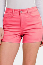 Load image into Gallery viewer, Zenana High Waist Denim Shorts - #shop_name - Shorts