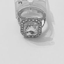 Load image into Gallery viewer, Beautiful Simulated Ring with Zirconia Stone and a Big Gemstone for Her