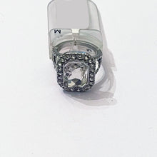 Load image into Gallery viewer, Beautiful Simulated Ring with Zirconia Stone and a Big Gemstone for Her