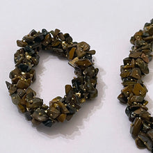 Load image into Gallery viewer, A Set Of Unique Necklace + Bracelet + Earring- Tiger’s Eye Stones