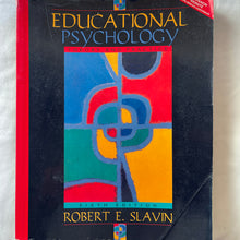 Load image into Gallery viewer, Educational Psychology : Theory and Practice by Robert E. Slavin (1999)