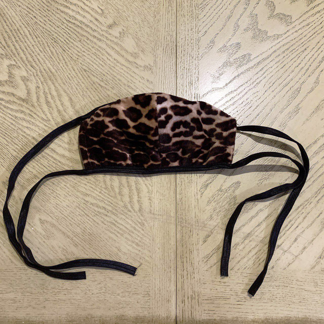 Luxury Face Mask - Reusable Washable Adjustable Face Mask - Leopard Pattern
