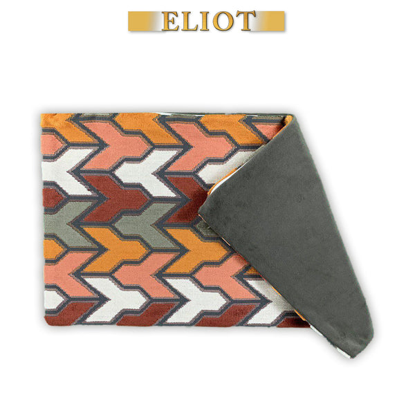 Rocket- Beautiful 11.5"x19.5" Pillow Cover- Designers Pattern- Color: Sunset